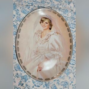 Princess Diana Wedding Plate